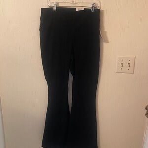 INC International Concepts Black Flare Jeans